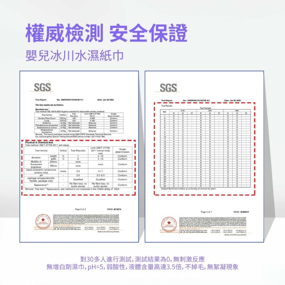 ★hoppi★法國阿爾卑斯山冰川水 濕紙巾 20抽 不含酒精 單包-細節圖9