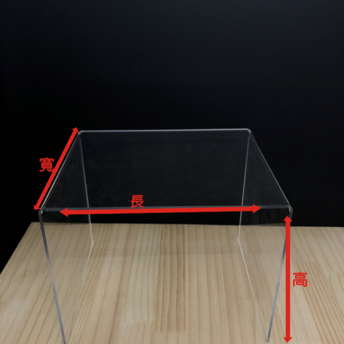 壓克力ㄇ字架 展示架 分層架 櫥櫃分隔架-細節圖4