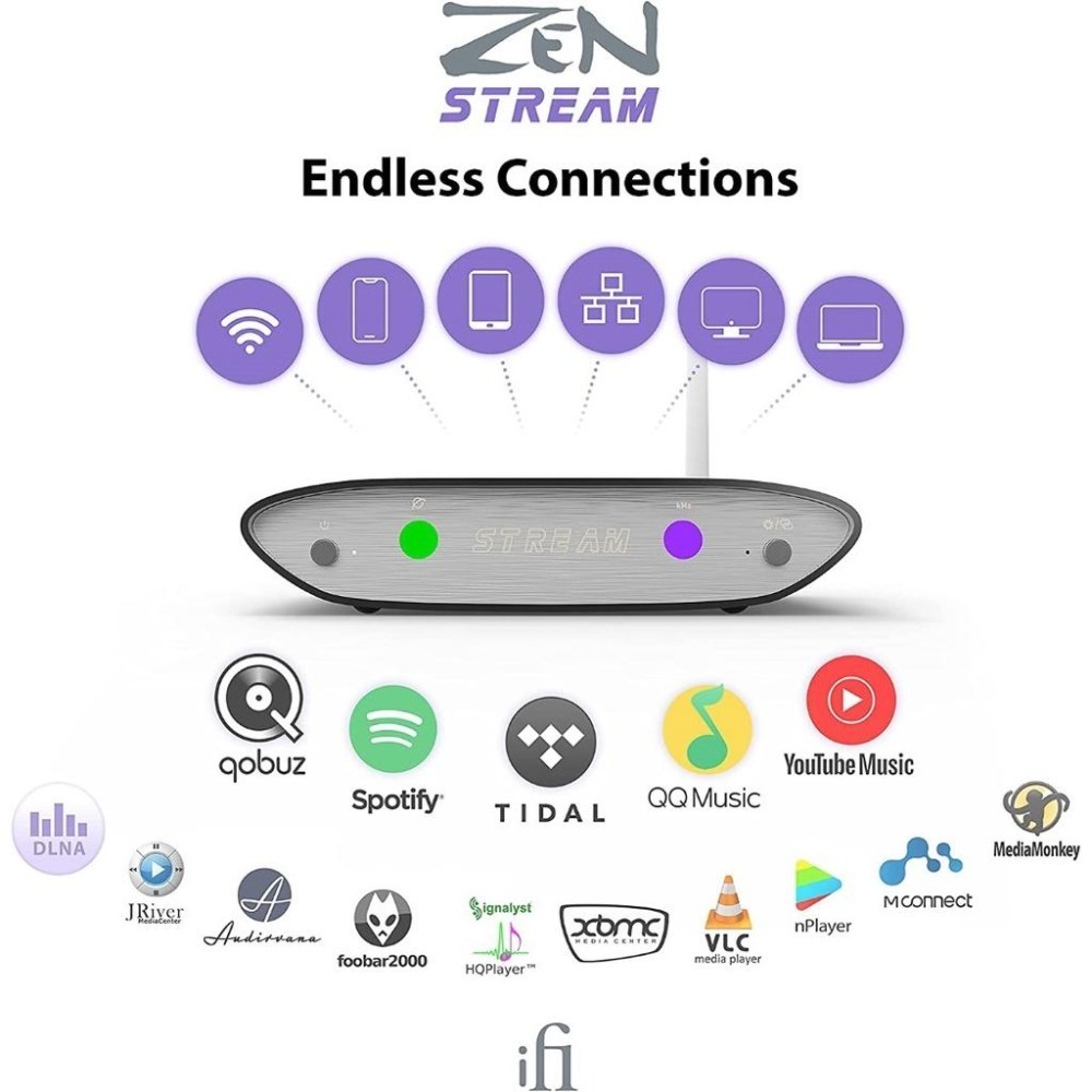 iFi ZEN Stream 無線串流媒體播放器 spotify tidal qobuz 台中試聽｜劈飛好物-細節圖4