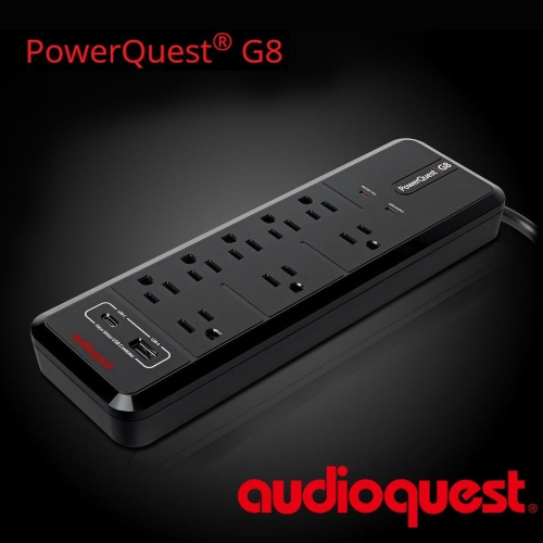 Audioquest POWER QUEST G8 電源濾波排插 皇佳公司貨 五年保修｜劈飛好物