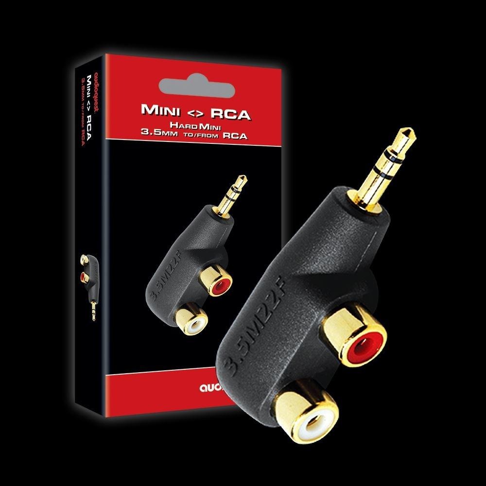 AudioQuest Hard Mini RCA Adaptor 3.5mm 轉 RCA｜劈飛好物-細節圖7