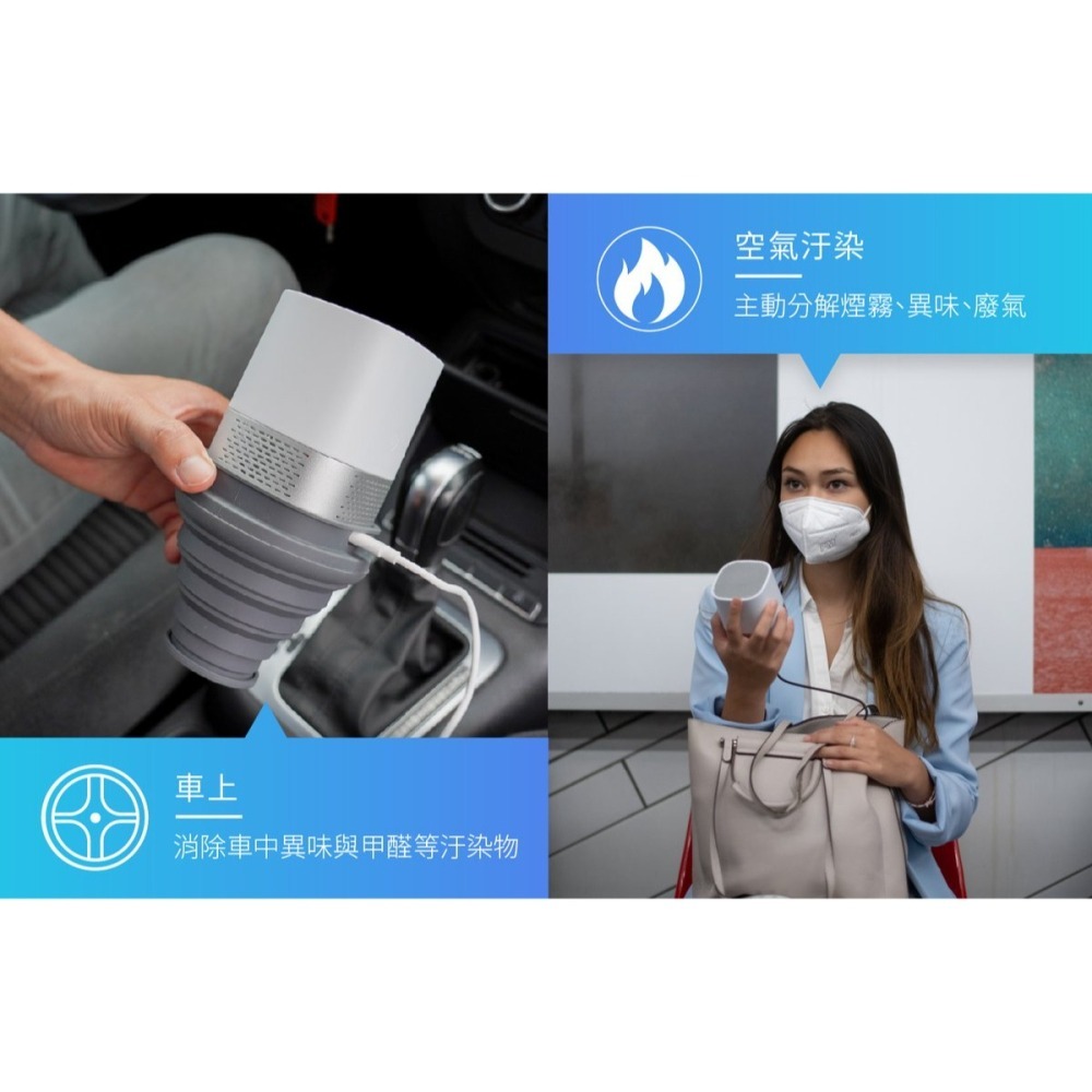 Luft Duo Air Purifier 光觸媒空氣清淨機 車用空氣清淨機 殺菌機 防疫認證 台灣製造精品｜劈飛好物-細節圖9