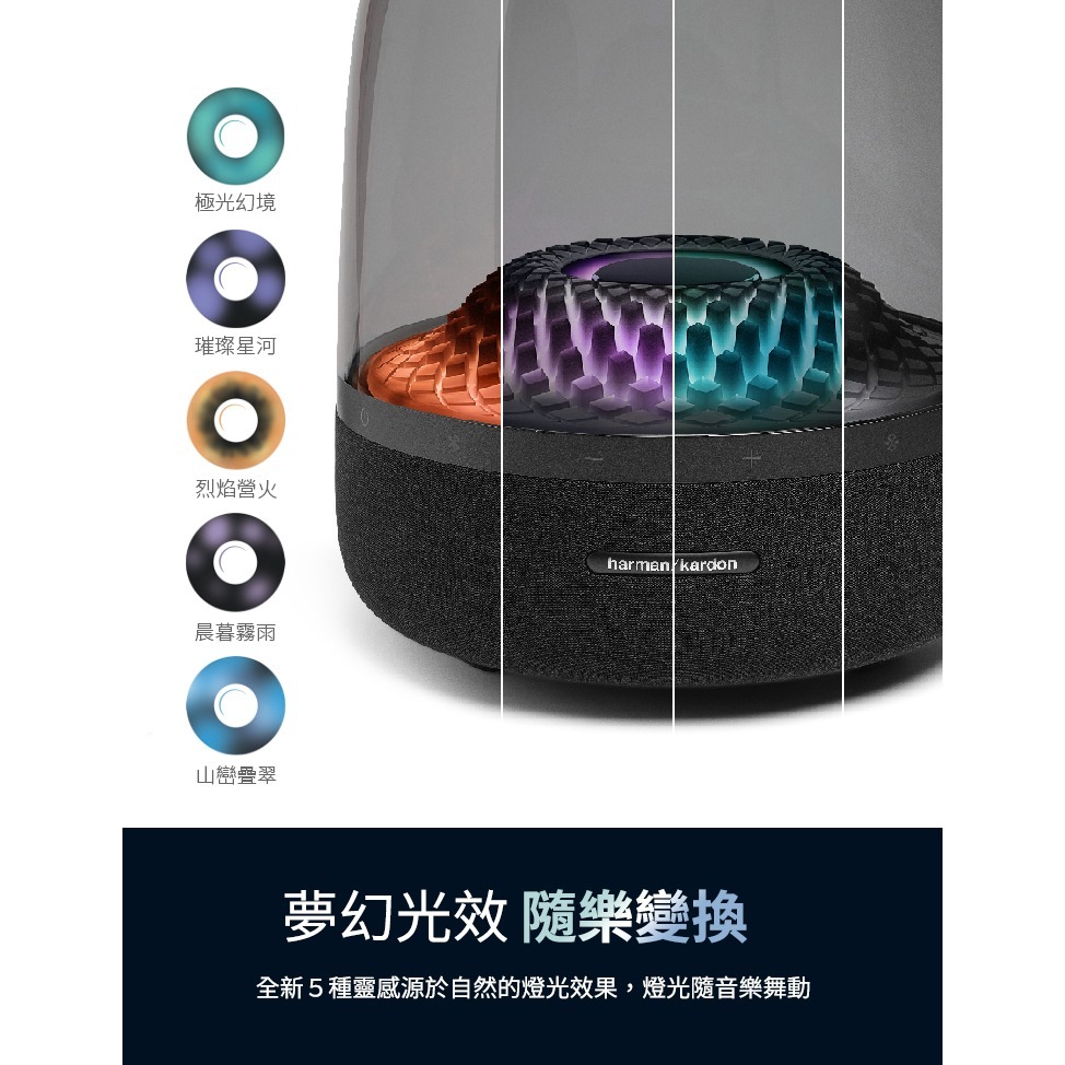 Harman Kardon Aura Studio 4 水母喇叭 藍牙喇叭 最新第四代水母藍芽喇叭｜劈飛好物-細節圖7