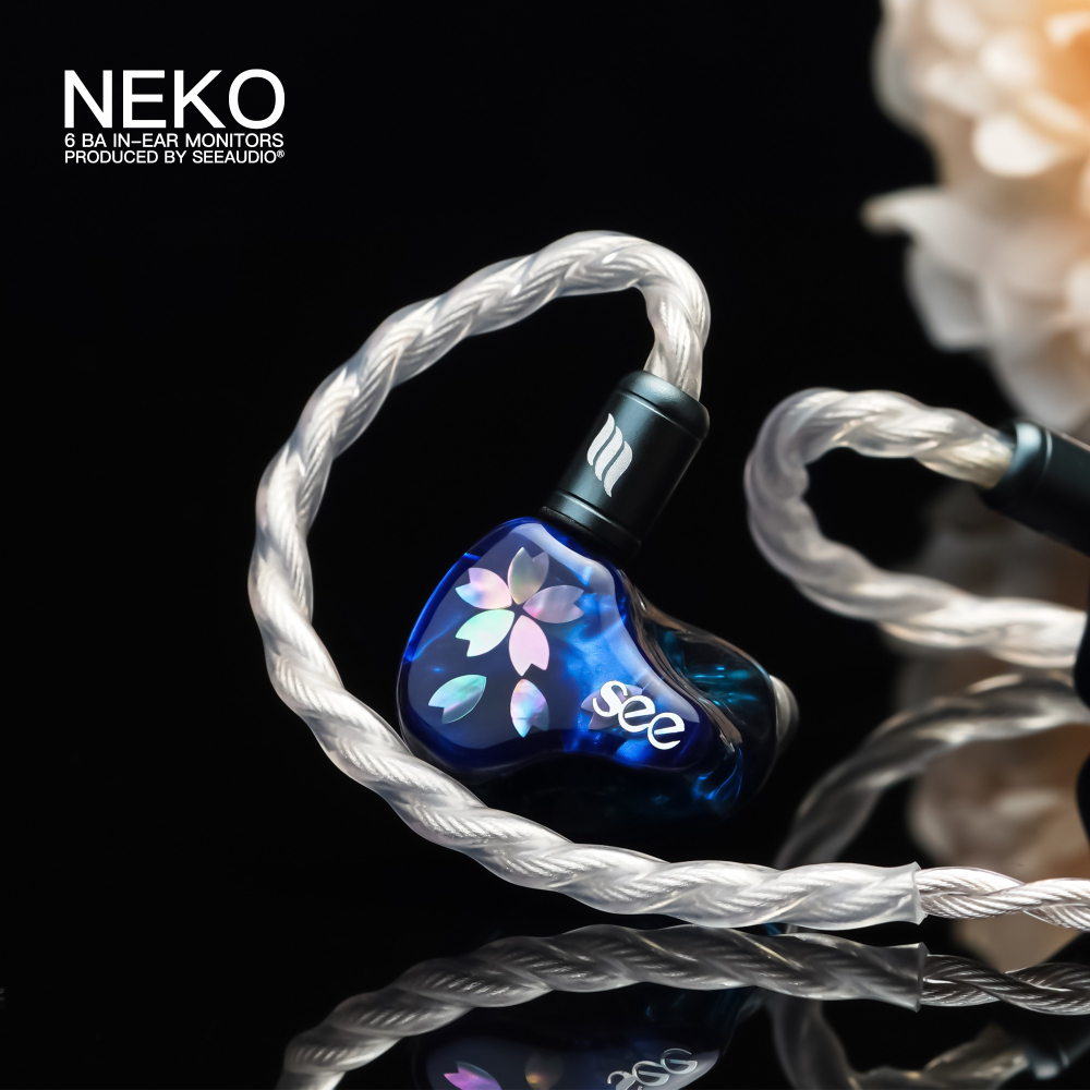 See Audio NEKO 六動鐵 入耳式耳機 動鐵耳機 0.78插針可換線 3.5 4.4二合一接頭-細節圖2