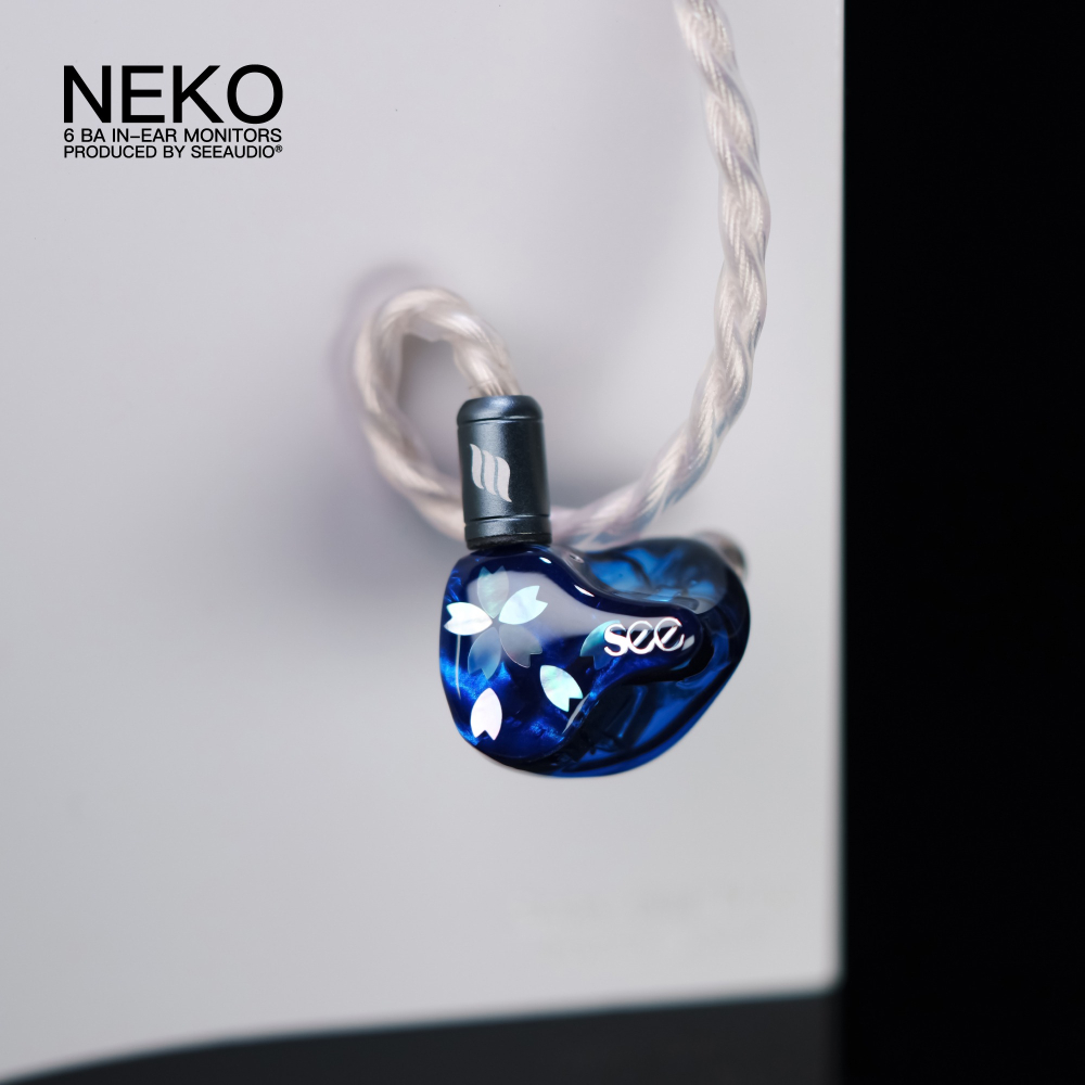 See Audio NEKO 六動鐵 入耳式耳機 動鐵耳機 0.78插針可換線 3.5 4.4二合一接頭-細節圖5