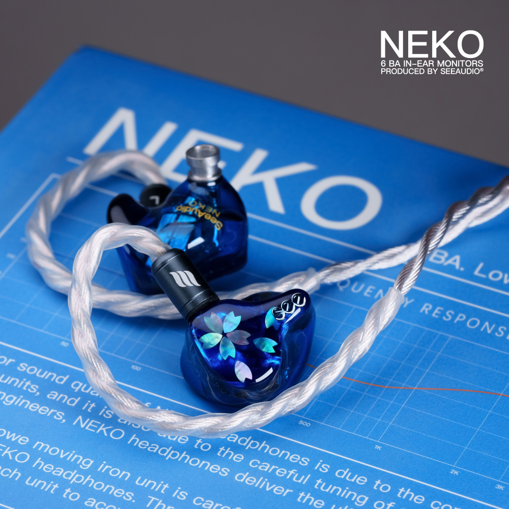 See Audio NEKO 六動鐵 入耳式耳機 動鐵耳機 0.78插針可換線 3.5 4.4二合一接頭-細節圖7