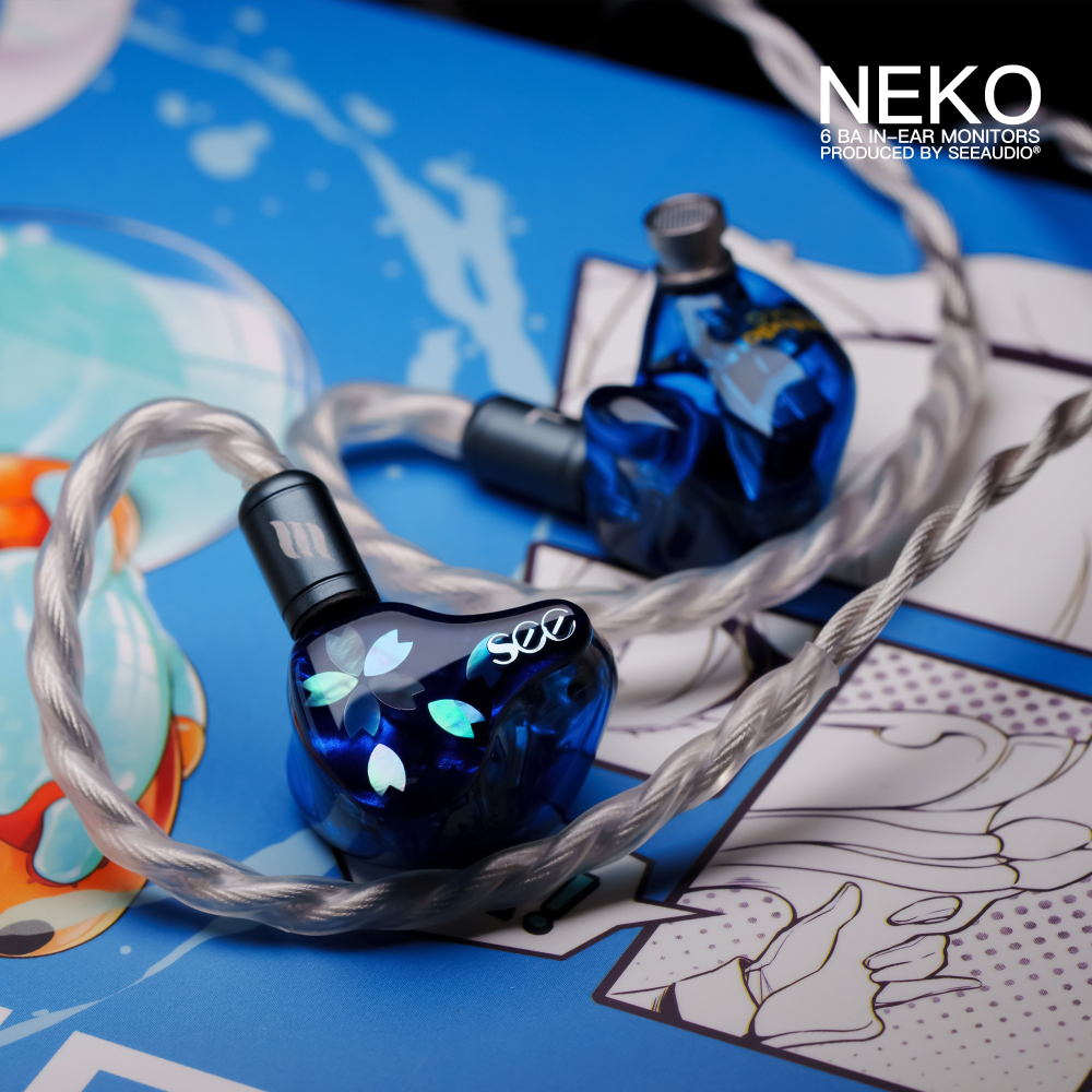 See Audio NEKO 六動鐵 入耳式耳機 動鐵耳機 0.78插針可換線 3.5 4.4二合一接頭-細節圖8
