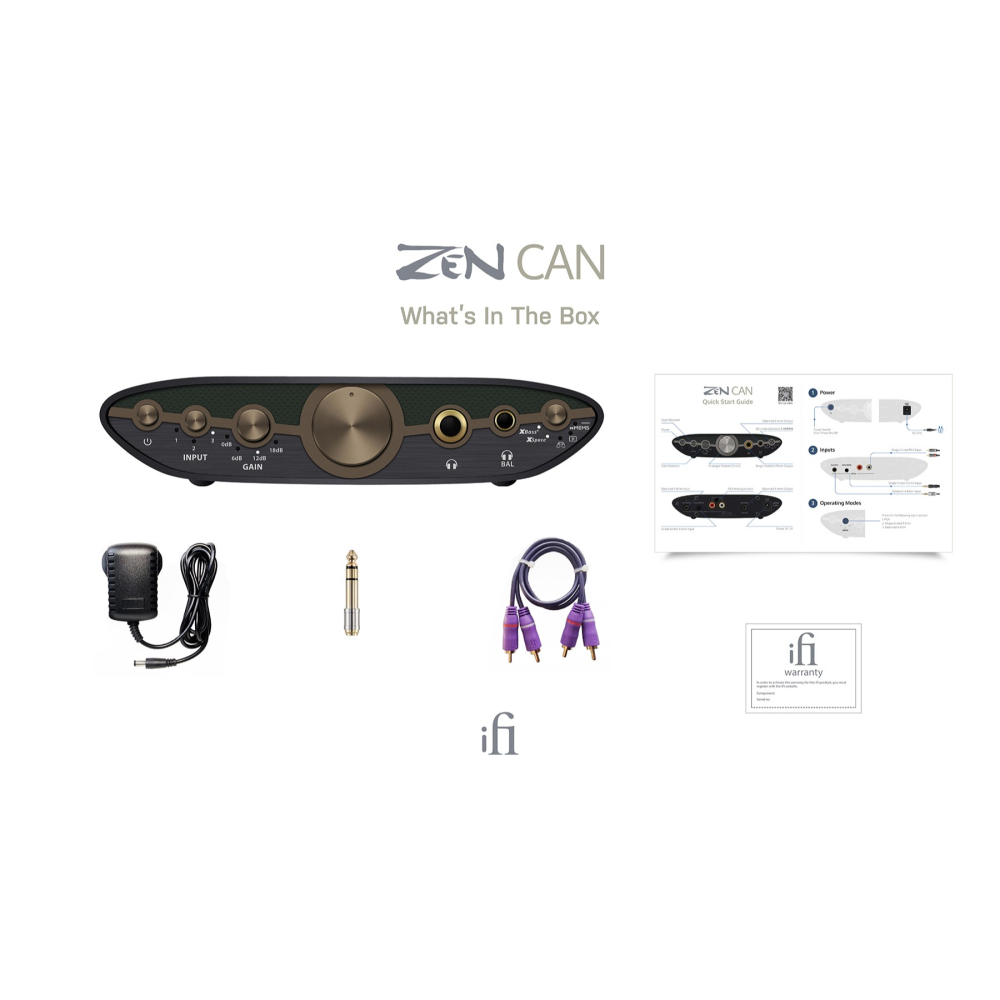 ifi ZEN CAN 3 桌上型耳擴 耳機擴大機 純擴 3.5 4.4 平衡耳擴 台灣公司貨 一年保固｜劈飛好物-細節圖5