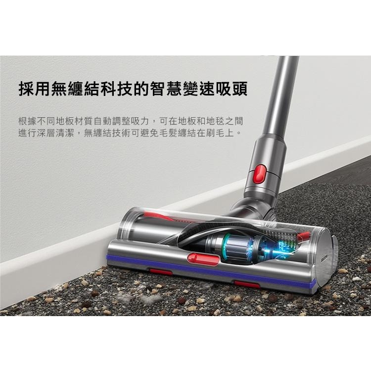 【Dyson】戴森 V7V8V10V11V12V15無纏結 Motorbar碳纖維毛刷高扭矩50W吸頭 智慧變速100W-細節圖7