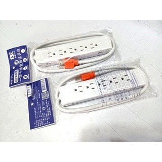 【台灣製造】10孔電源安全插座 安檢R31554 5+5孔=10孔15A過載保護1公尺延長線就是這個光玩美推薦監視-細節圖2