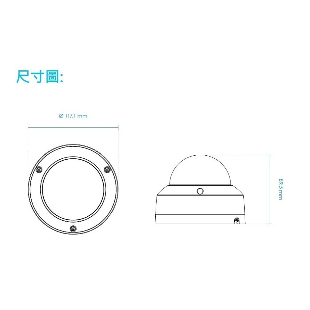晶睿VIVOTEK POE IPCAM IB936R-H紅外線1080P30米防水攝影機 就是這個光玩美推薦監視器-細節圖7