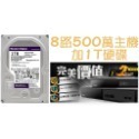【台灣製造】4路8路4K16路500萬EX2DVR防駭H265 AHD TVI IPCAM 就是這個光玩美推薦監視器-規格圖9
