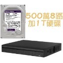 【人臉辨識】4路8路16路500萬H265大華AHD TVI CVI IPCAM XVRNVR 就是這個光玩美推薦監視器-規格圖11