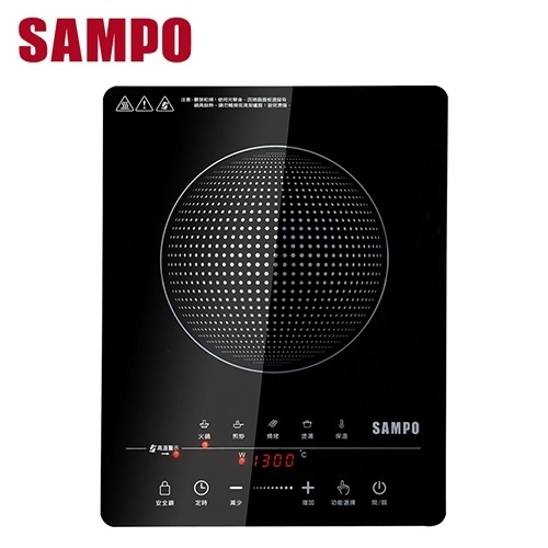 【SAMPO 聲寶】微電腦觸控黑晶電陶爐 KM-ZA13P A級福利品‧數量有限]-細節圖2