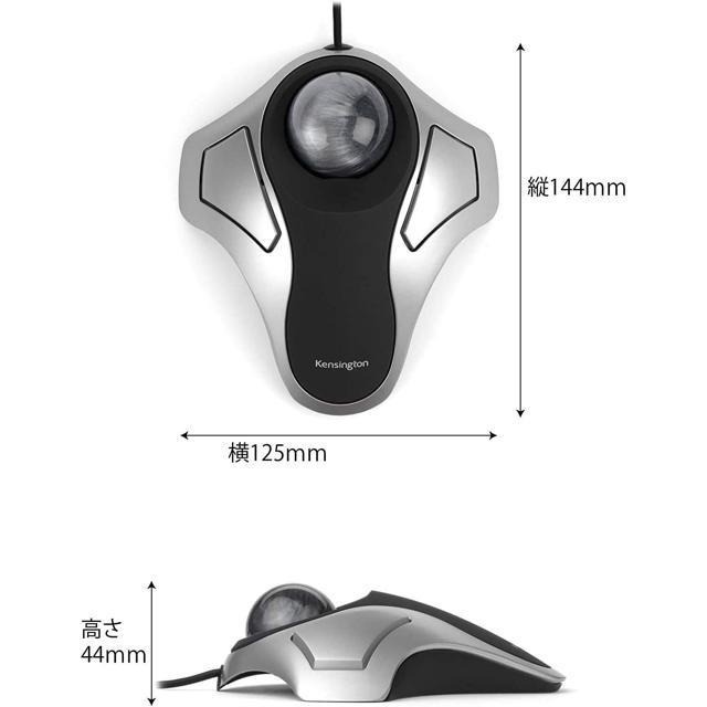 【日本代購】Kensington 有線軌跡球滑鼠 K64327JP-細節圖5