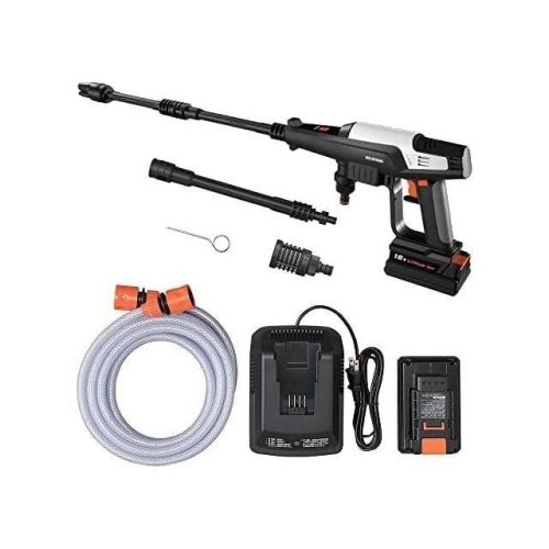 日本代購】IRIS OHYAMA 充電式高壓清洗機附帶電池JHW-201 - 及時雨百貨