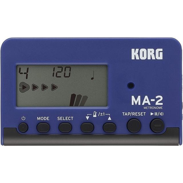 【日本代購】KORG 電子節拍器 藍黑色 MA-2 BLBK