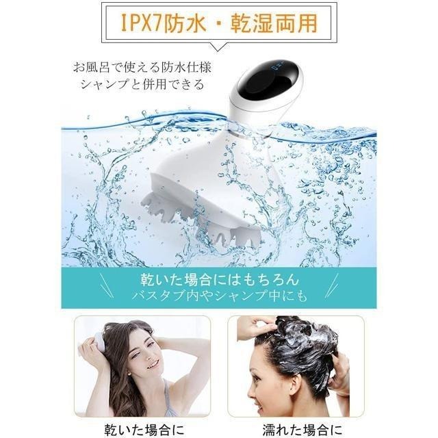 【日本代購】Youmay 電動頭部按摩 美容儀 IPX7 防水 YM-813-細節圖2