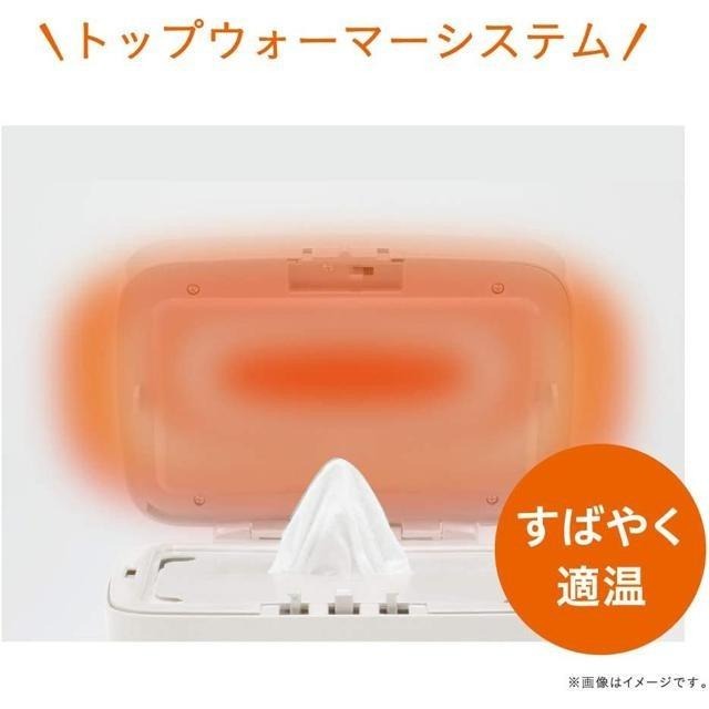 【日本代購】Combi 嬰兒濕紙巾加熱器 白色-細節圖4