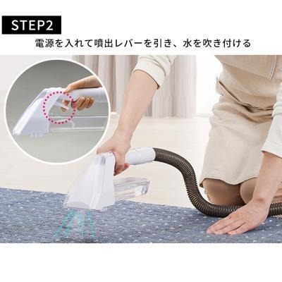 【日本代購】IRIS OHYAMA 滾筒式地毯清洗機 布製品吸塵器 小巧型 RNS-300-細節圖7
