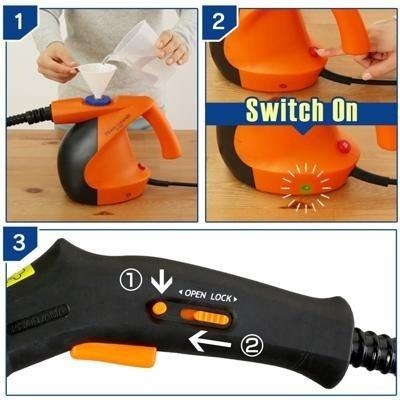 【日本代購】IRIS OHYAMA 蒸氣清洗機 STM-304N-W-細節圖3