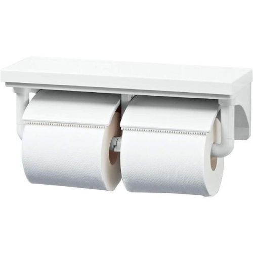 【日本代購】LIXIL 廁所紙巾架 雙層 白色 CF-AA64/BW1