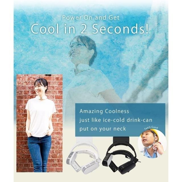 【日本代購】THANKO 頸式冷卻器 TK-NEMB3-WH 白色-細節圖2