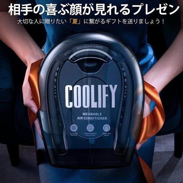 【日本代購】TORRAS COOLIFY 頸部散熱 掛頸式風扇 FSFA20 黑色-細節圖6