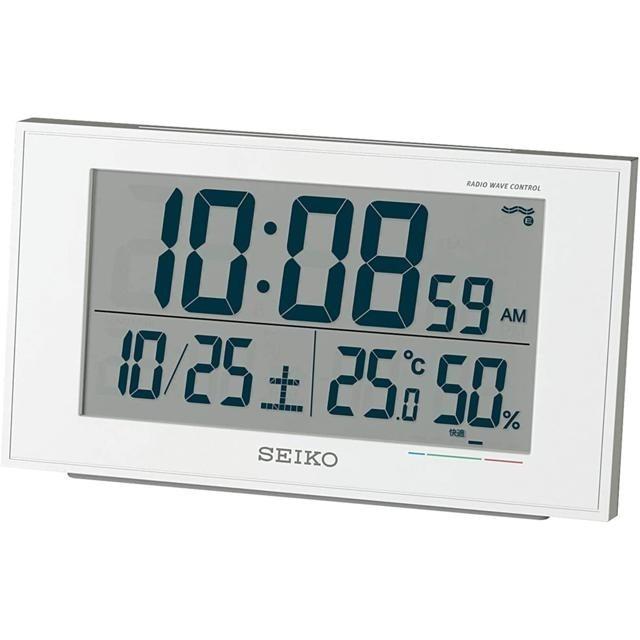 【日本代購】SEIKO 精工 溫溼度計 BC402W