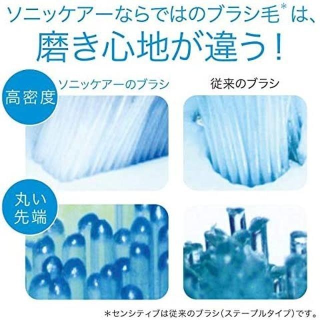 【日本代購】Philips 飛利浦 電動牙刷 替換刷頭 加強清潔 HX9043/67 白色 (3個)-細節圖4