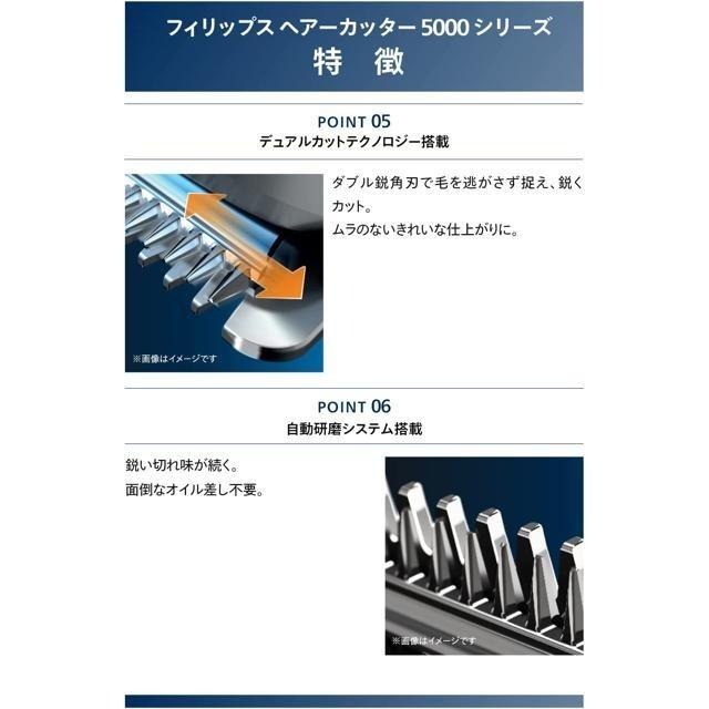 【日本代購】Philips 飛利浦 5000系列 電動理髮器 搭載兒童模式 HC5690/60-細節圖6
