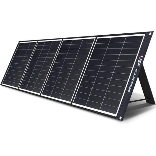 【日本代購】ALLPOWERS 太陽能板 200W 充電 露營 救援 停電 ‎AP-SP-035-BLA