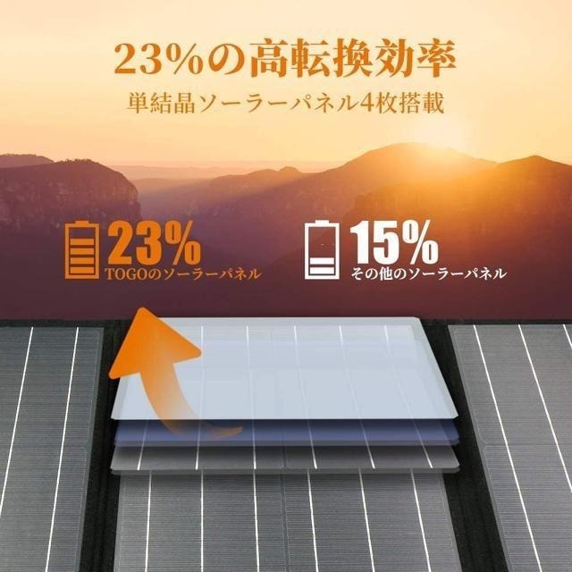 【日本代購】BALDR 太陽能板 120W 充電 露營 救援 停電 TSP-120F-細節圖2