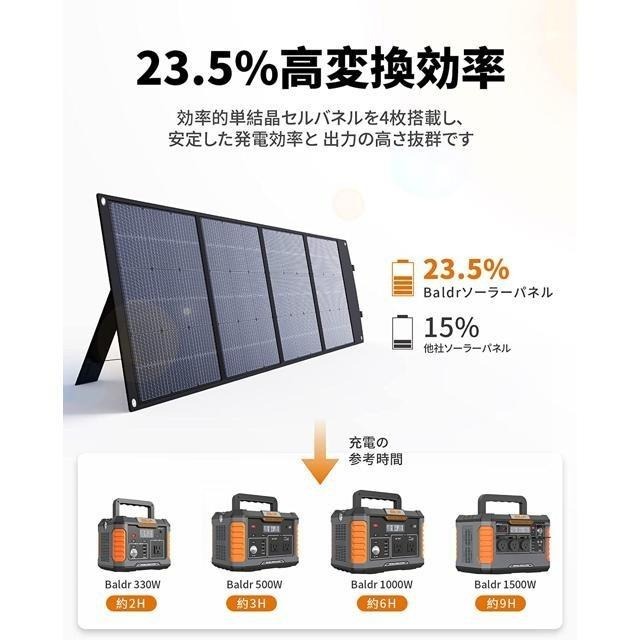 【日本代購】BALDR 太陽能板 200W 充電 露營 救援 停電 ‎TSP-200F-細節圖2