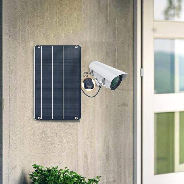 【日本代購】FlexSolar 迷你太陽能板 6W 充電 露營 救援 停電 防災-細節圖2