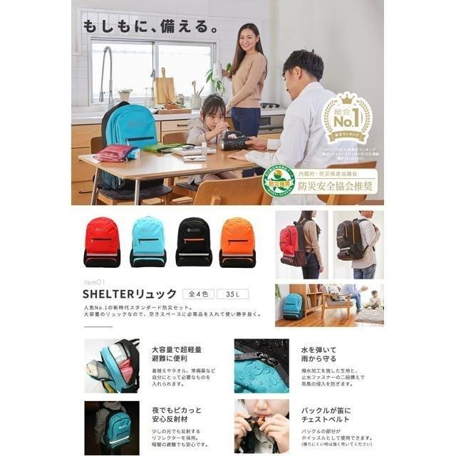 【日本代購】LA・PITA 防災包 31件套裝-細節圖2