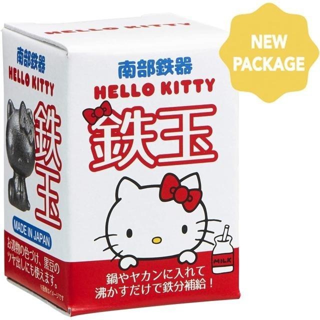 【日本代購】OSK 南部鐵器 鉄玉 補充鐵份 Hello Kitty-細節圖2