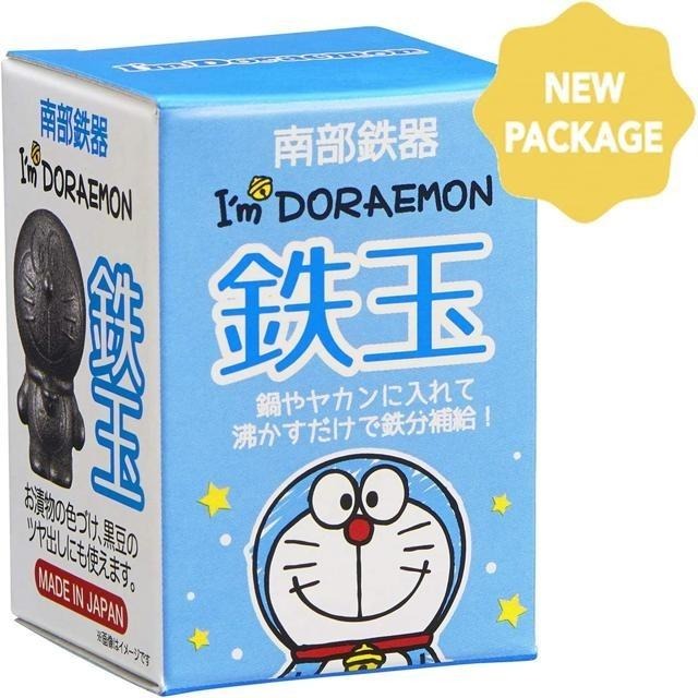 【日本代購】OSK 南部鐵器 鉄玉 補充鐵份 哆啦A夢-細節圖2