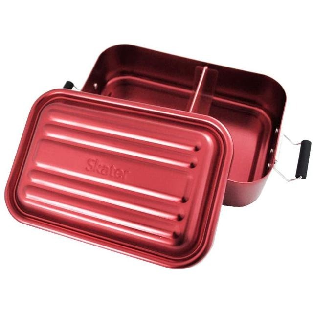 【日本代購】Skater 鋁製便當盒 600 毫升 AFT6B-A 紅色-細節圖2