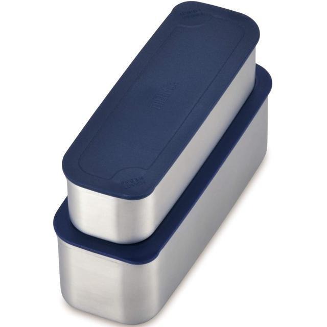 【日本代購】Thermos 便當盒 野餐盒 雙層不鏽鋼 635ml DSA-604W NC 海軍藍-細節圖2