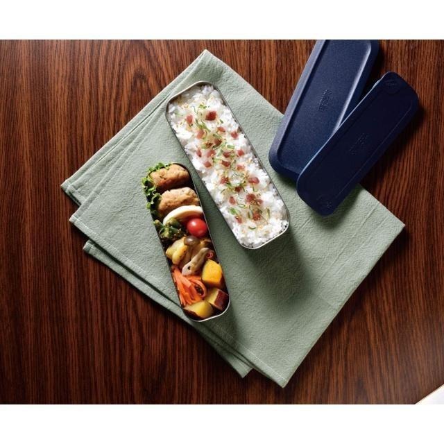 【日本代購】Thermos 便當盒 野餐盒 雙層不鏽鋼 635ml DSA-604W NC 海軍藍-細節圖7