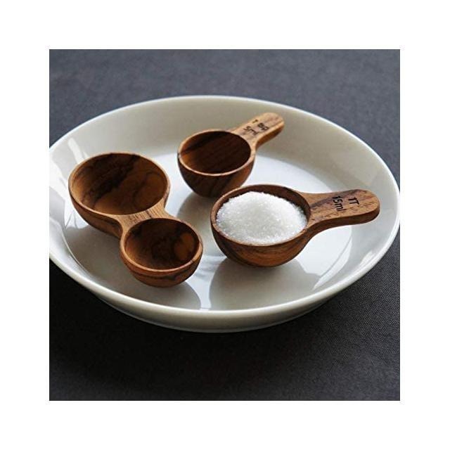 【日本代購】SALIU 勺子(柚木) 5ml & 15ml-細節圖2