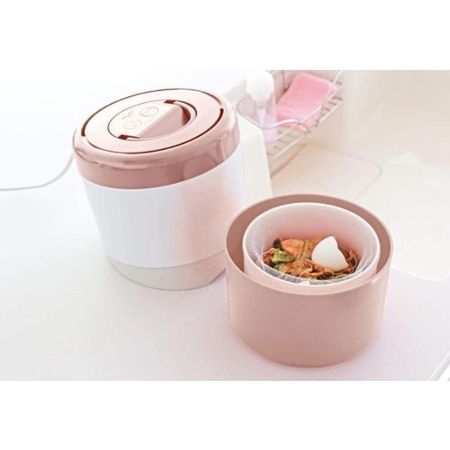 【日本代購】SHIMA SANGYO 島產業 垃圾 廚餘 處理機 乾燥 除臭 PCL-33-PGW 玫瑰金-細節圖2