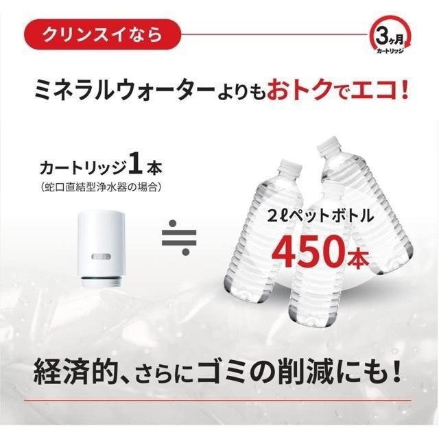 【日本代購】Cleansui 三菱化學 水龍頭淨水器 CSP系列 CB013-WT-細節圖3
