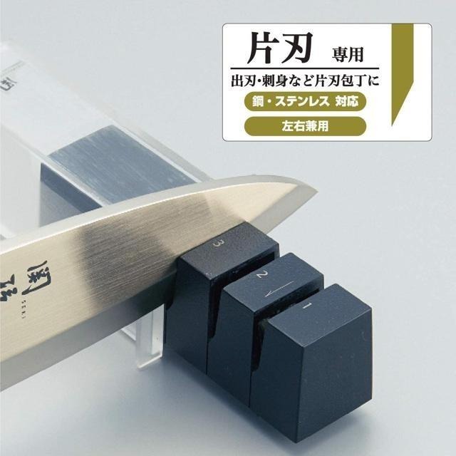 【日本代購】KAI 貝印 關孫六 磨刀器 單刃刀用 AP0162-細節圖2