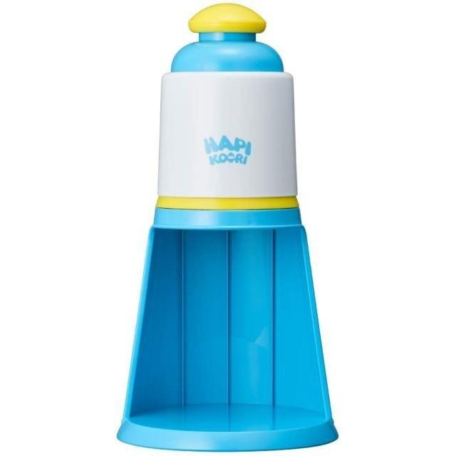 【日本代購】Doshisha 電動刨冰機 剉冰機 DIN-20BL 附贈兩個製冰盒 藍色-細節圖2