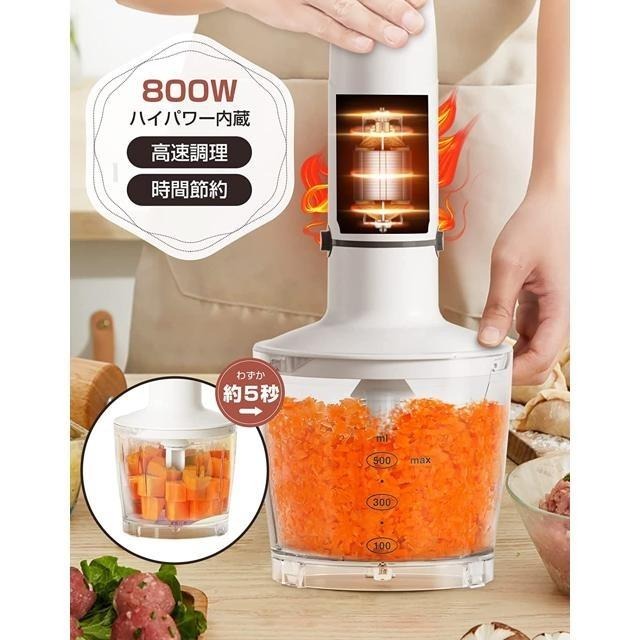 【日本代購】HAGOOGI 手持攪拌棒 800W HB-2051-細節圖3