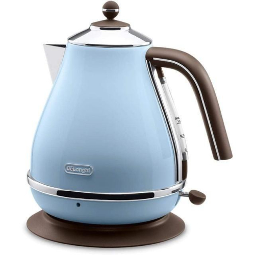 【日本代購】DeLonghi 1.0L 電熱水壺 Icona Vintage KBOV1200J 天藍色