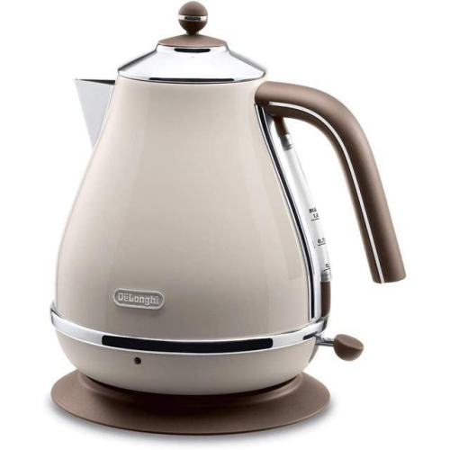 【日本代購】DeLonghi 1.0L 電熱水壺 Icona Vintage KBOV1200J 拿鐵色