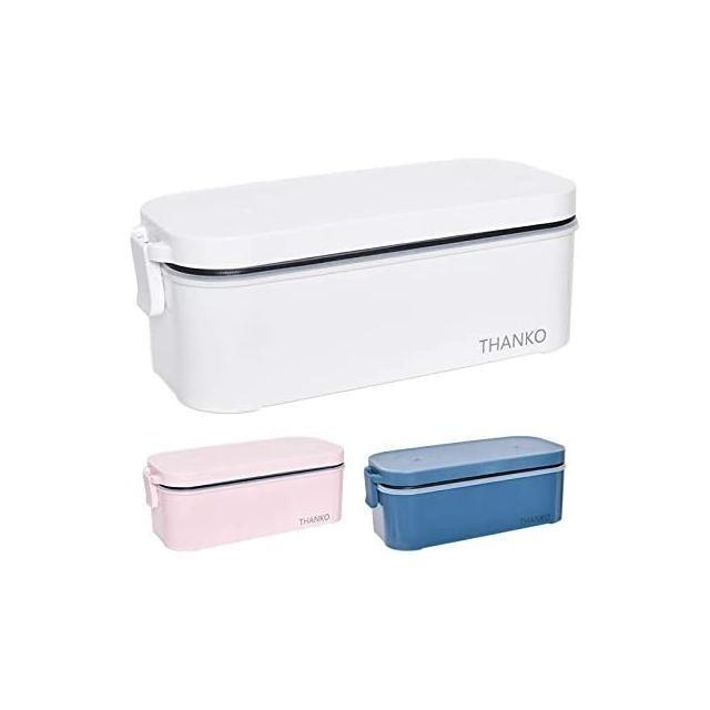 【日本代購】THANKO 電熱飯盒 便當盒 360毫升 白色‎ ‎TKFCLBRC-WH